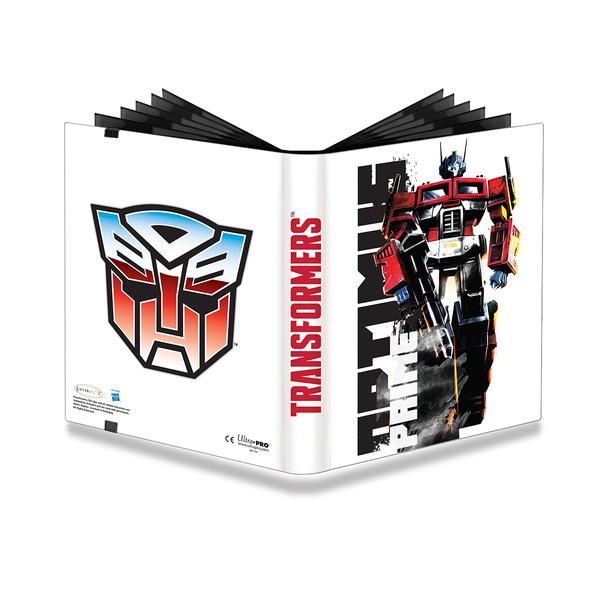 9-pocket Optimus Prime PRO-Binder | Tables and Towers