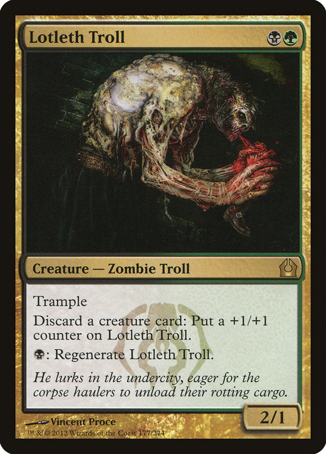 Lotleth Troll [Return to Ravnica] | Tables and Towers