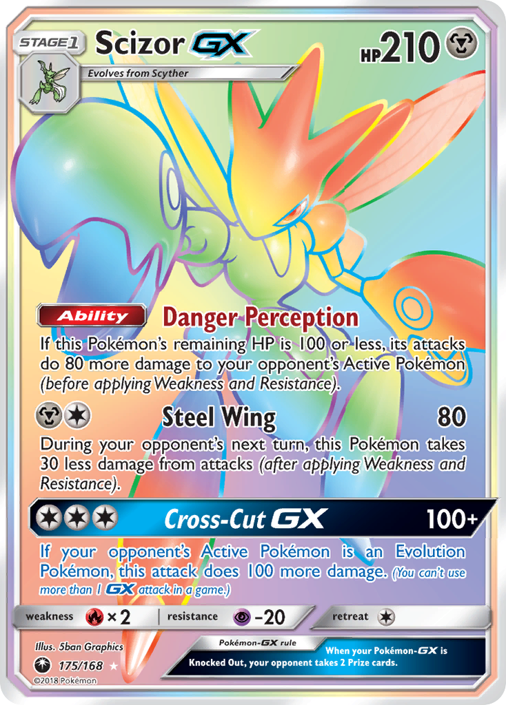 Scizor GX (175/168) [Sun & Moon: Celestial Storm] | Tables and Towers