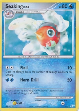 Seaking (7/12) [Diamond & Pearl: Trainer Kit - Manaphy] | Tables and Towers