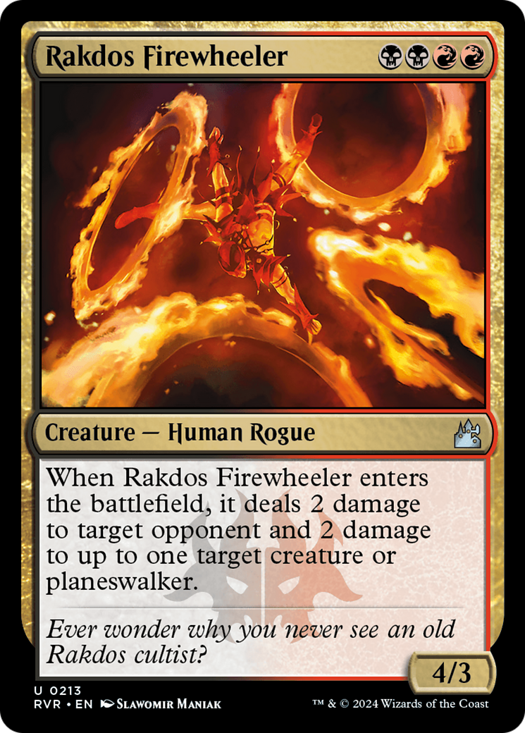 Rakdos Firewheeler [Ravnica Remastered] | Tables and Towers