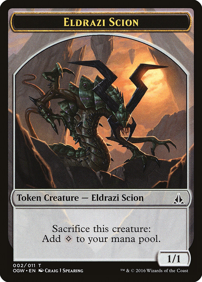 Eldrazi Scion Token (002/011) [Oath of the Gatewatch Tokens] | Tables and Towers