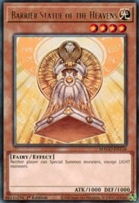 Barrier Statue of the Heavens [MAGO-EN116] Rare | Tables and Towers