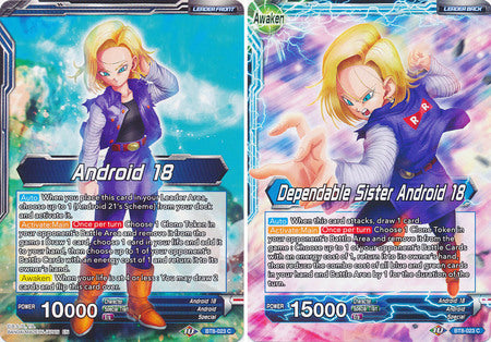 Android 18 // Dependable Sister Android 18 (BT8-023) [Malicious Machinations] | Tables and Towers