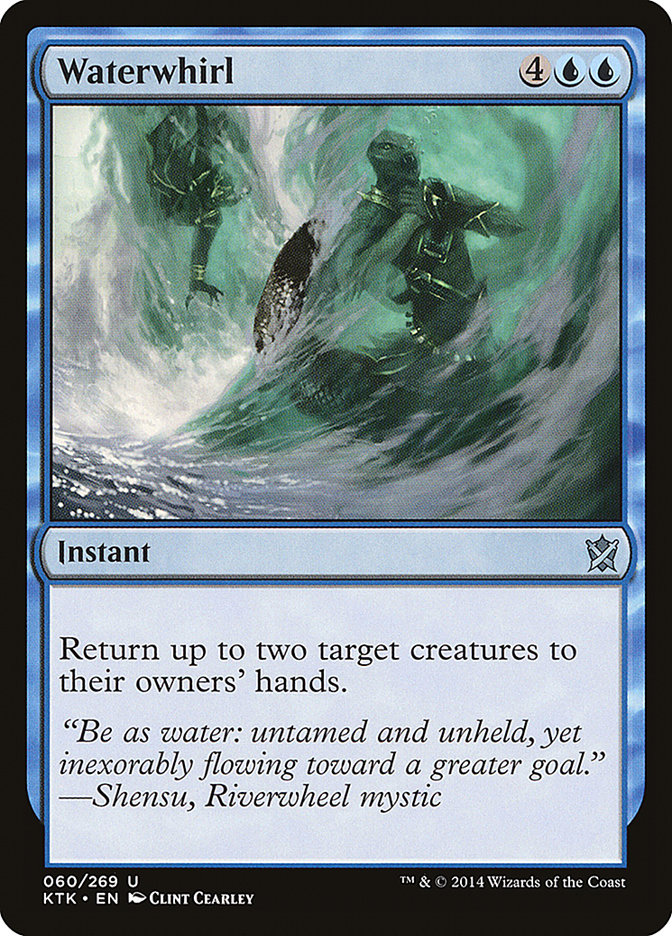 Waterwhirl [Khans of Tarkir] | Tables and Towers