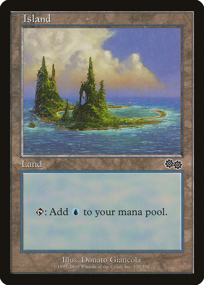 Island (338) [Urza's Saga] | Tables and Towers