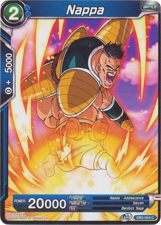 Nappa (DB3-043) [Giant Force] | Tables and Towers