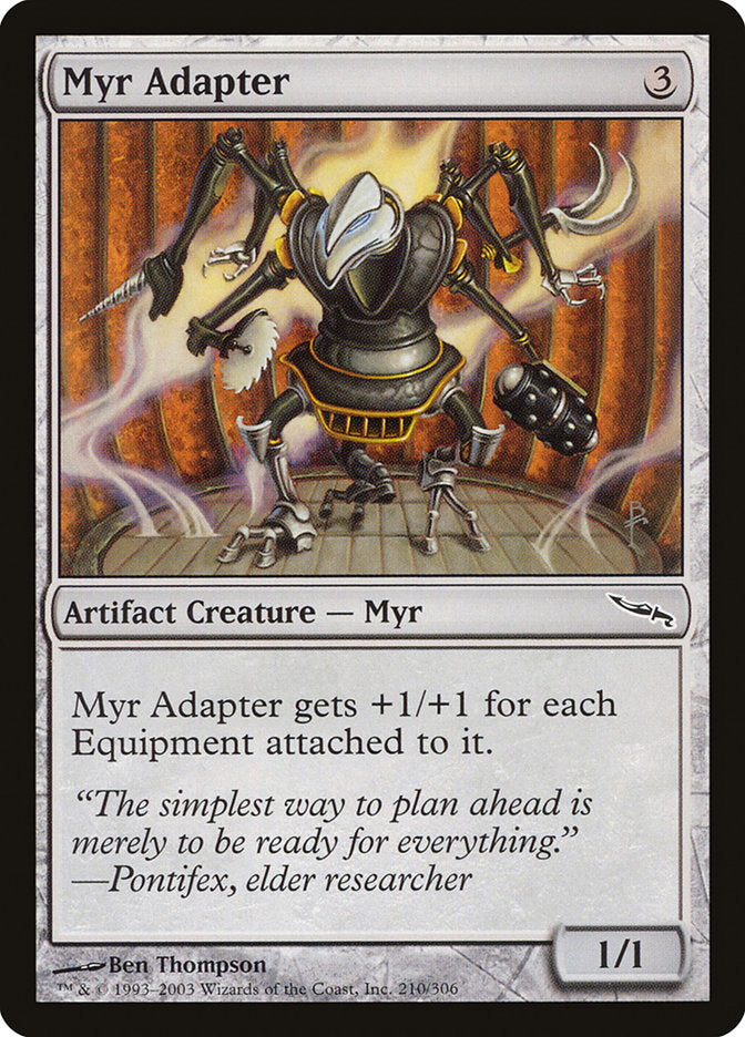 Myr Adapter [Mirrodin] | Tables and Towers