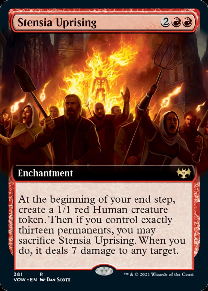 Stensia Uprising (Extended Art) [Innistrad: Crimson Vow] | Tables and Towers