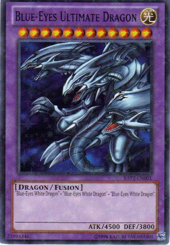 Blue-Eyes Ultimate Dragon [BATT-EN001] Starfoil Rare | Tables and Towers