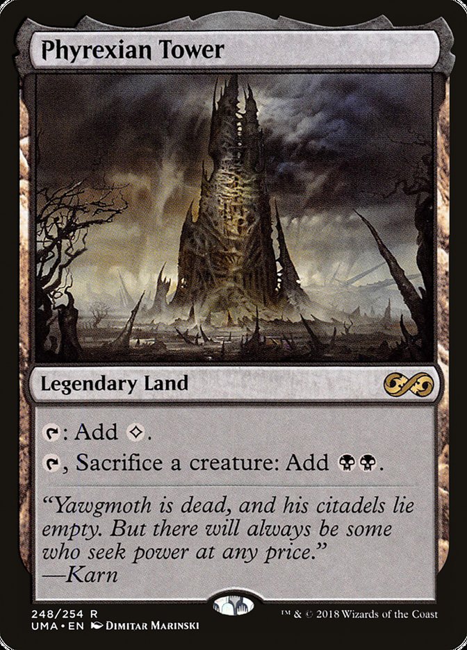 Phyrexian Tower [Ultimate Masters] | Tables and Towers