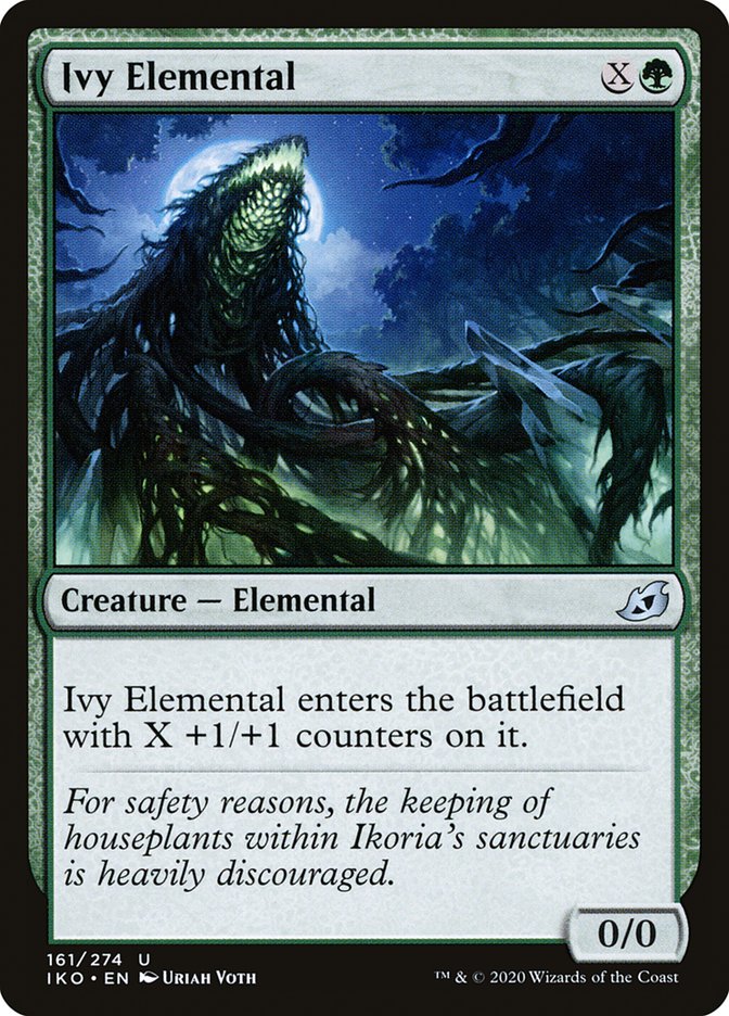 Ivy Elemental [Ikoria: Lair of Behemoths] | Tables and Towers