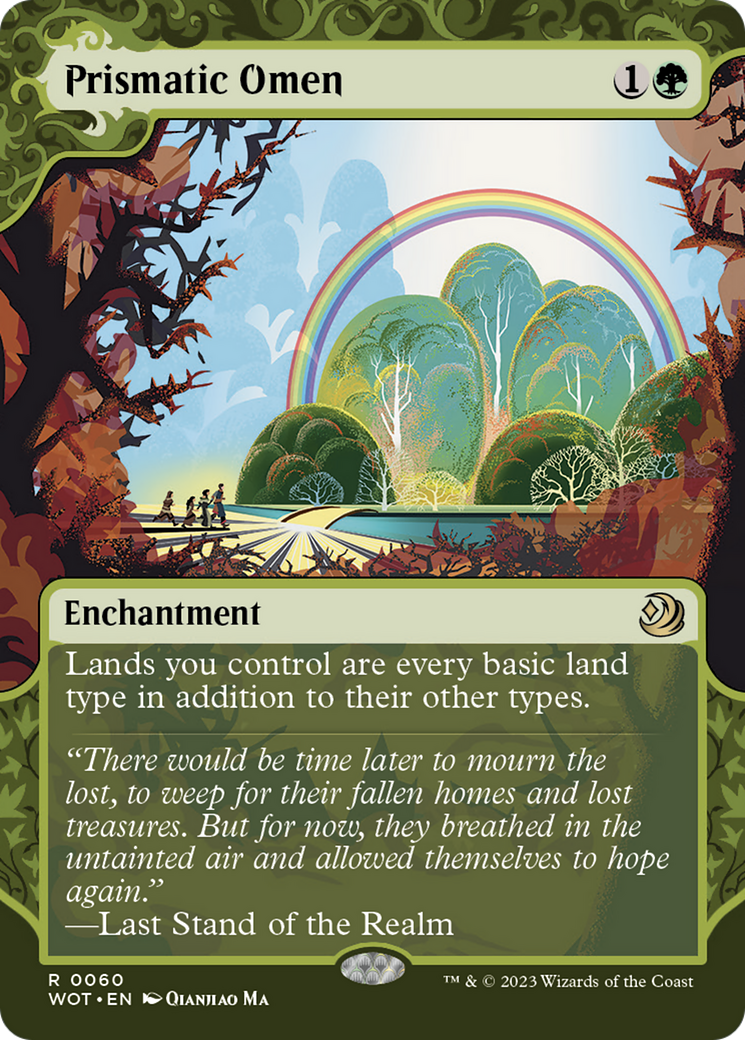 Prismatic Omen [Wilds of Eldraine: Enchanting Tales] | Tables and Towers