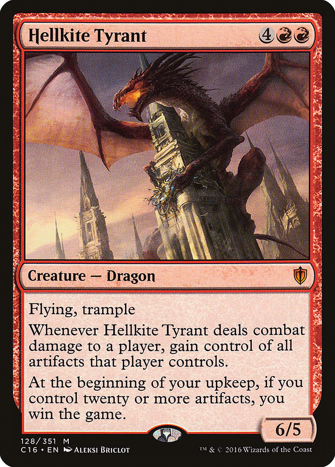 Hellkite Tyrant [Commander 2016] | Tables and Towers