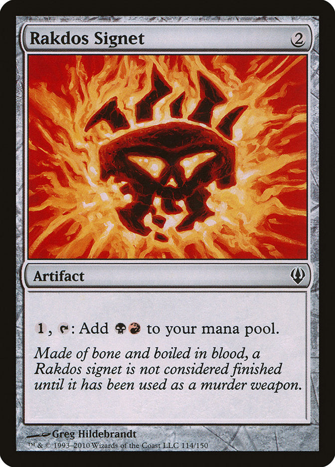 Rakdos Signet [Archenemy] | Tables and Towers