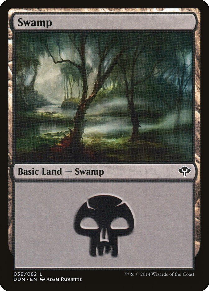 Swamp (39) [Duel Decks: Speed vs. Cunning] | Tables and Towers