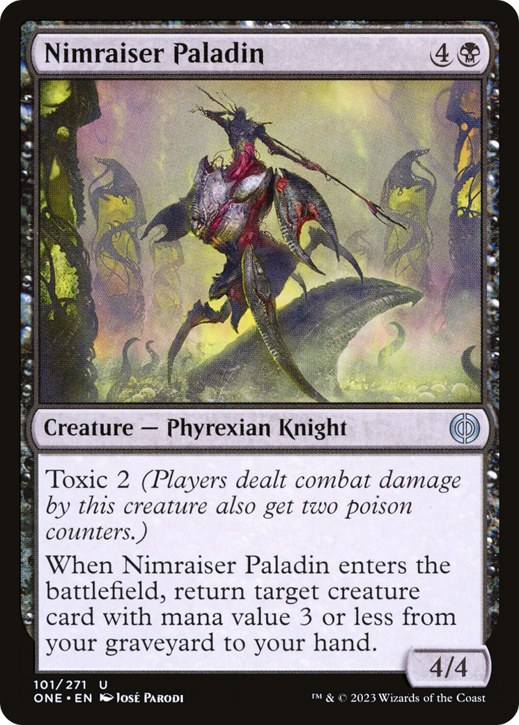 Nimraiser Paladin [Phyrexia: All Will Be One] | Tables and Towers