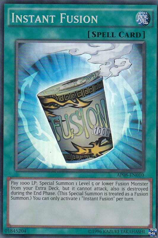 Instant Fusion [AP08-EN010] Super Rare | Tables and Towers