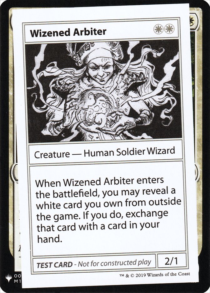 Wizened Arbiter [Mystery Booster Playtest Cards] | Tables and Towers