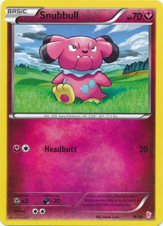 Snubbull (11/30) [XY: Trainer Kit - Sylveon] | Tables and Towers