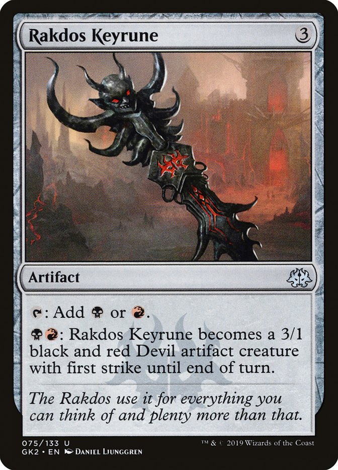 Rakdos Keyrune [Ravnica Allegiance Guild Kit] | Tables and Towers