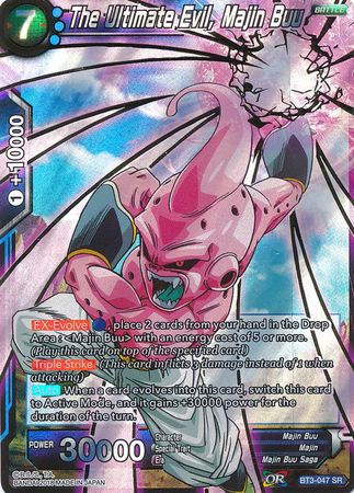 The Ultimate Evil, Majin Buu (BT3-047) [Cross Worlds] | Tables and Towers