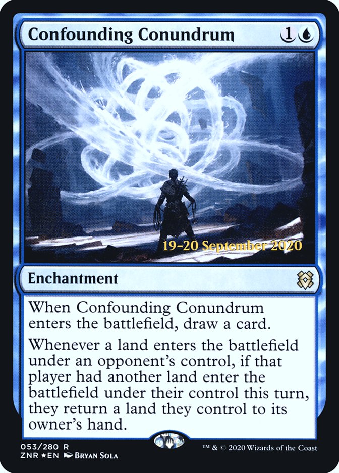 Confounding Conundrum [Zendikar Rising Prerelease Promos] | Tables and Towers