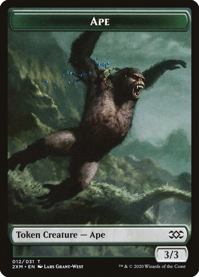 Ape Token [Double Masters Tokens] | Tables and Towers