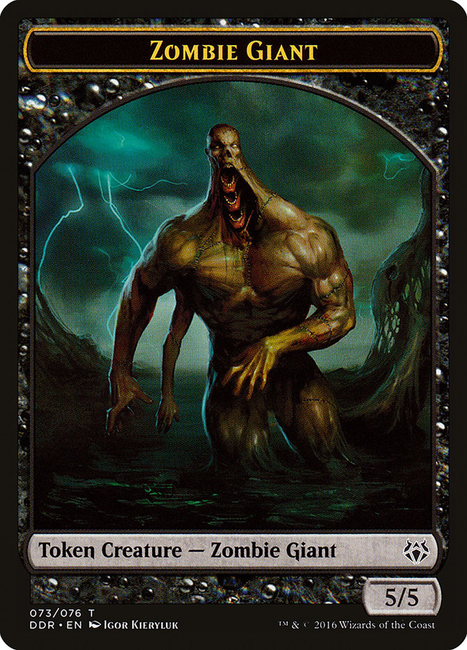 Zombie Giant Token [Duel Decks: Nissa vs. Ob Nixilis] | Tables and Towers