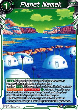 Planet Namek (BT4-069) [Colossal Warfare] | Tables and Towers