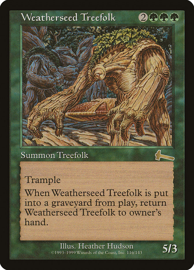 Weatherseed Treefolk [Urza's Legacy] | Tables and Towers