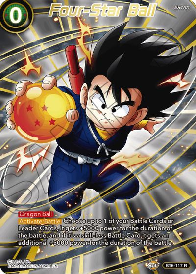 Four-Star Ball (Alternate Art) (BT6-117) [Special Anniversary Set 2021] | Tables and Towers