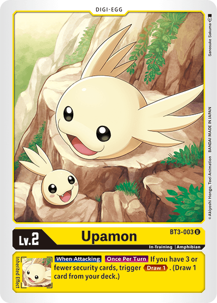 Upamon [BT3-003] [Release Special Booster Ver.1.5] | Tables and Towers