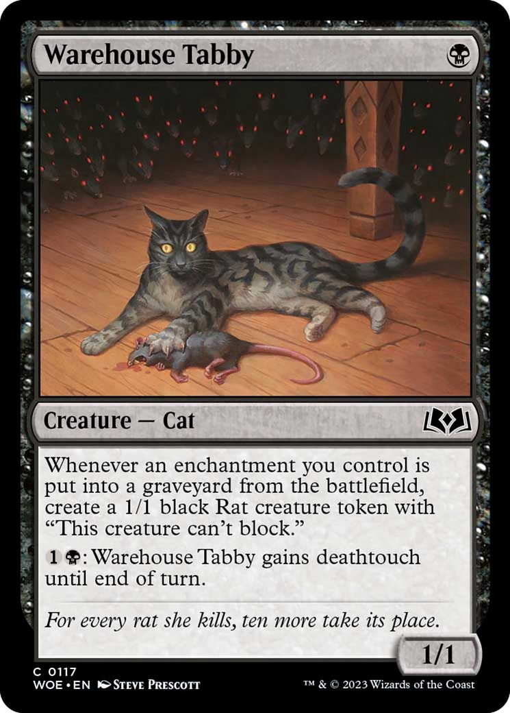 Warehouse Tabby [Wilds of Eldraine] | Tables and Towers