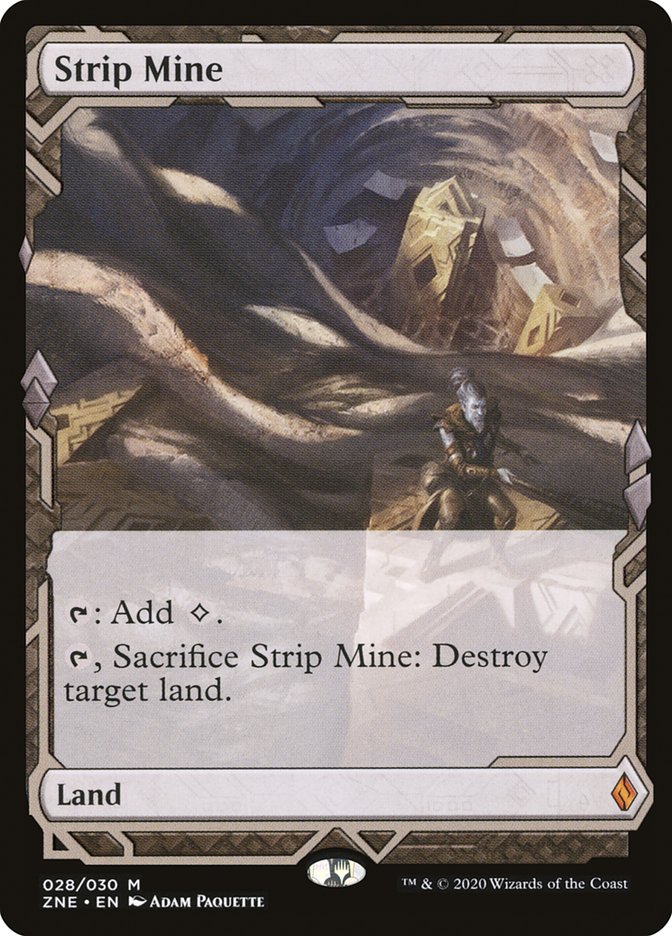 Strip Mine (Expeditions) [Zendikar Rising Expeditions] | Tables and Towers