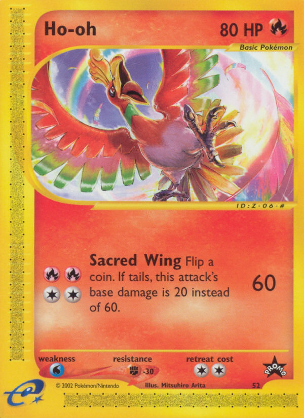 Ho-oh (52) [Wizards of the Coast: Black Star Promos] | Tables and Towers