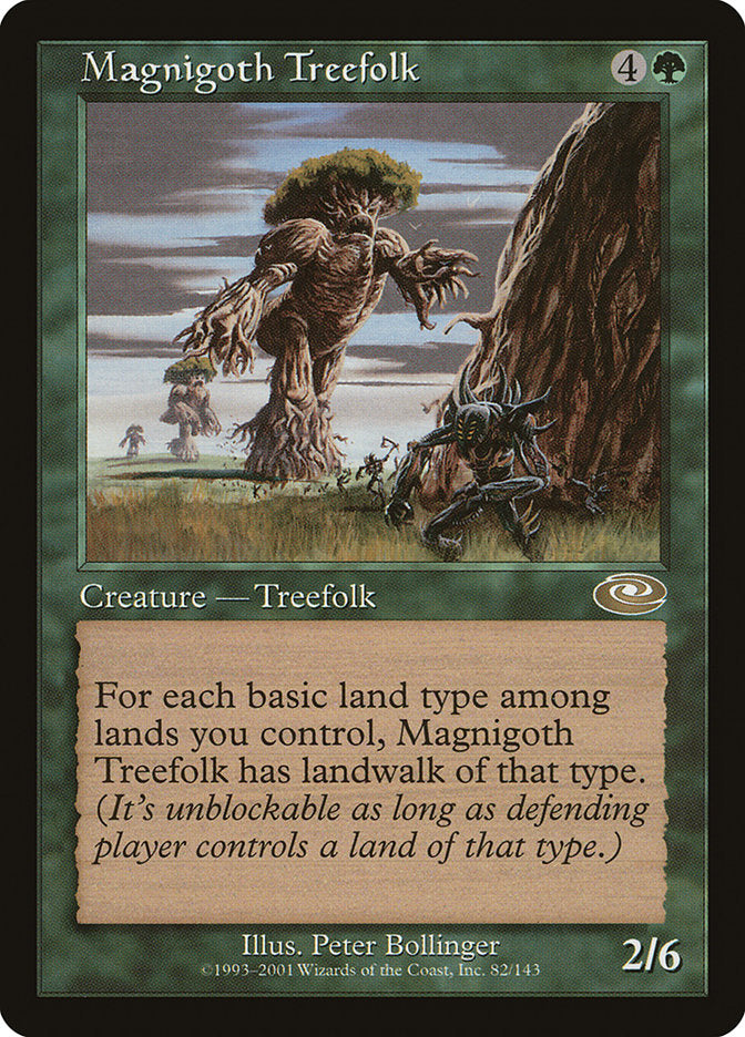 Magnigoth Treefolk [Planeshift] | Tables and Towers