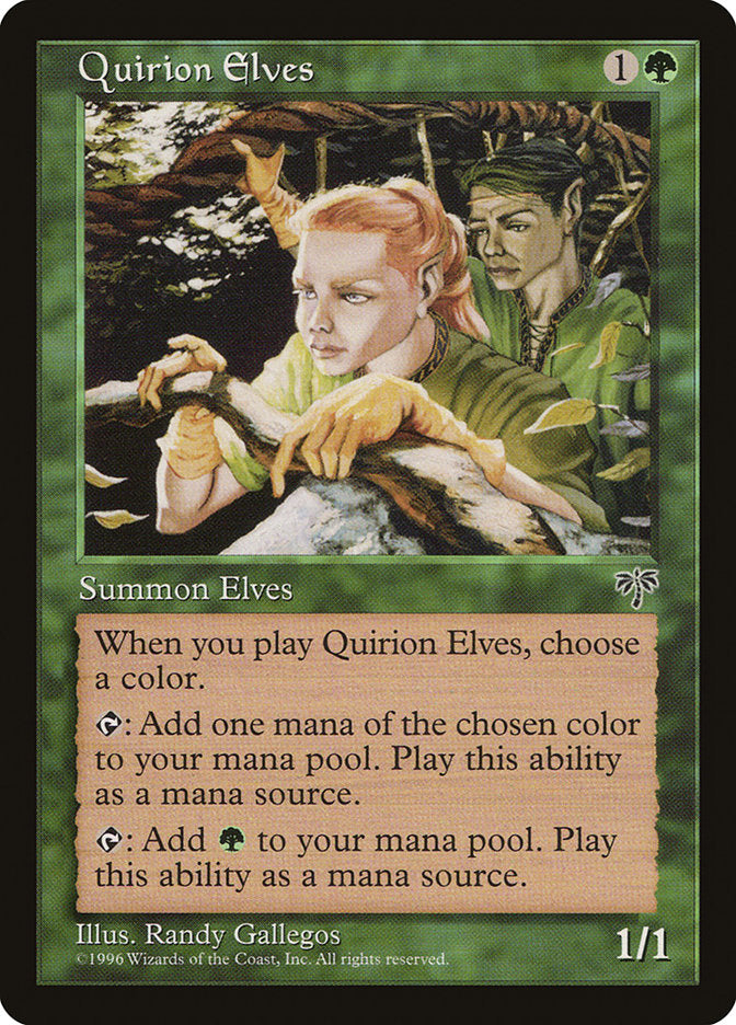 Quirion Elves [Mirage] | Tables and Towers