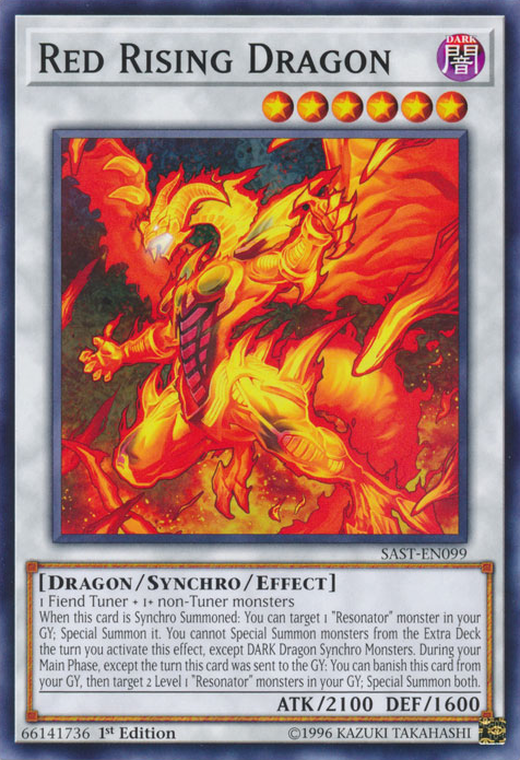 Red Rising Dragon [SAST-EN099] Common | Tables and Towers