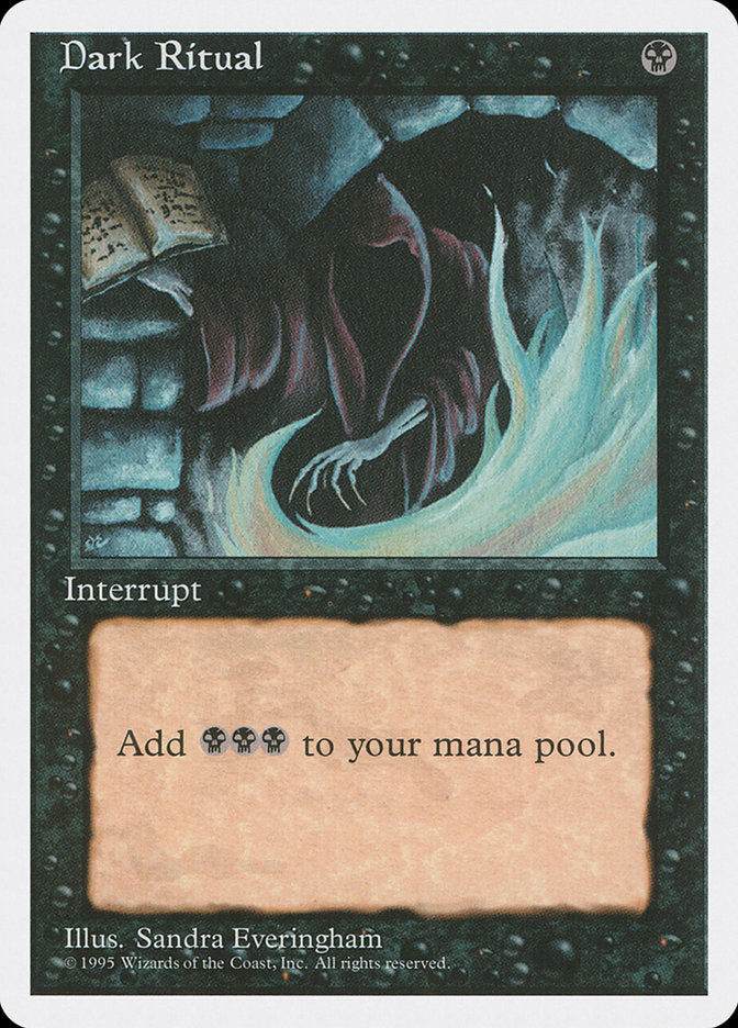 Dark Ritual [Fourth Edition] | Tables and Towers