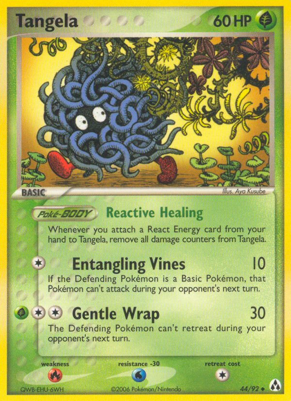 Tangela (44/92) [EX: Legend Maker] | Tables and Towers