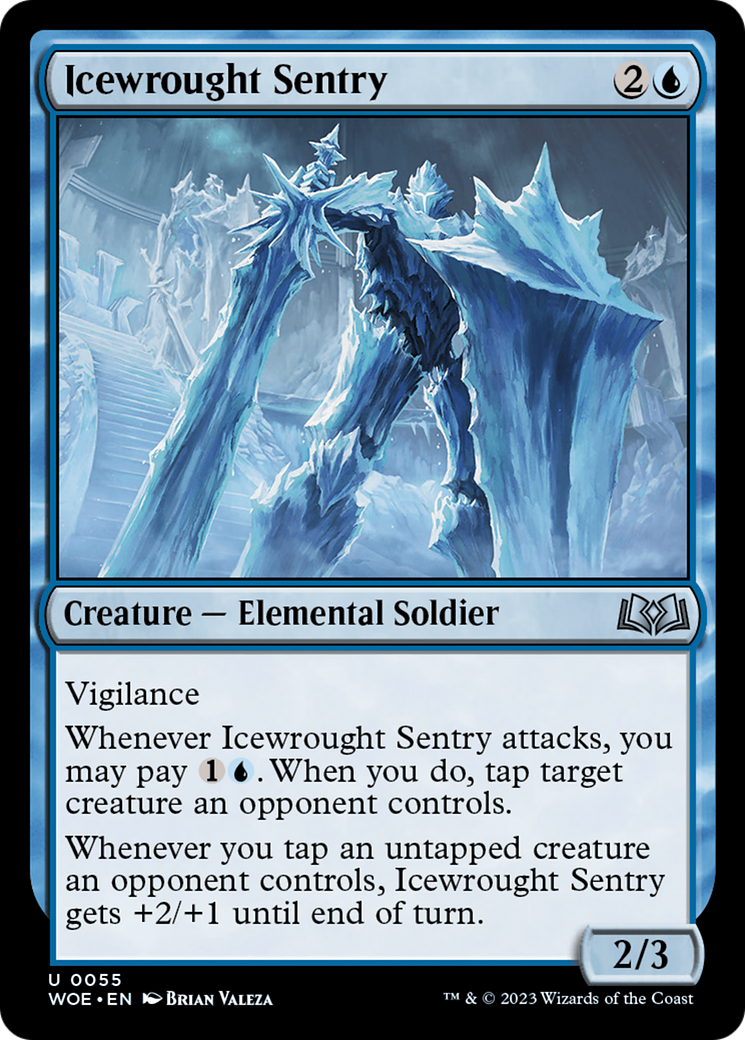 Icewrought Sentry [Wilds of Eldraine] | Tables and Towers