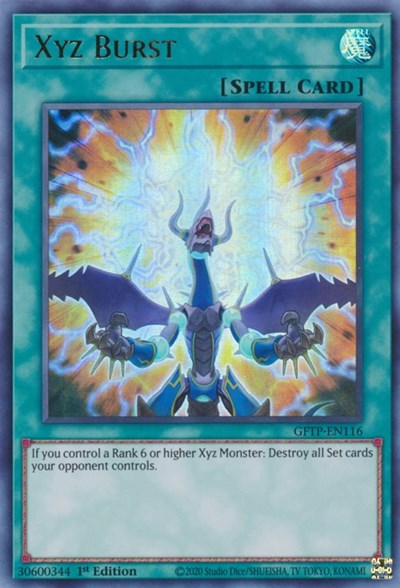 Xyz Burst [GFTP-EN116] Ultra Rare | Tables and Towers