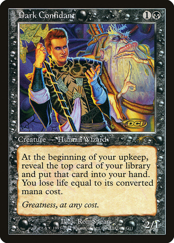 Dark Confidant [Judge Gift Cards 2011] | Tables and Towers