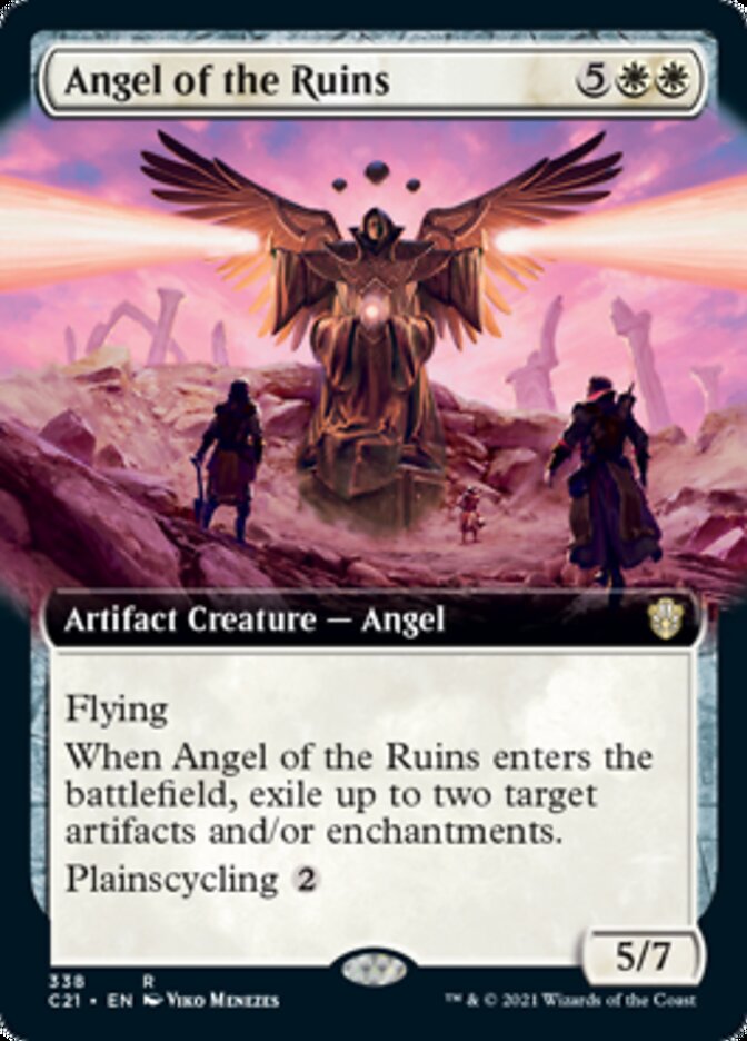 Angel of the Ruins (Extended Art) [Commander 2021] | Tables and Towers