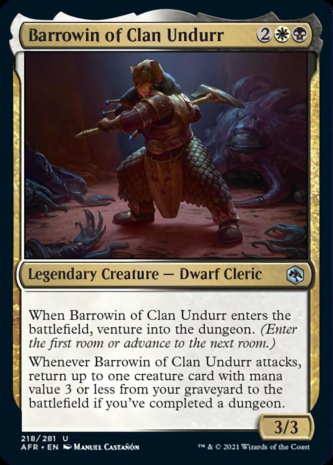 Barrowin of Clan Undurr [Dungeons & Dragons: Adventures in the Forgotten Realms] | Tables and Towers