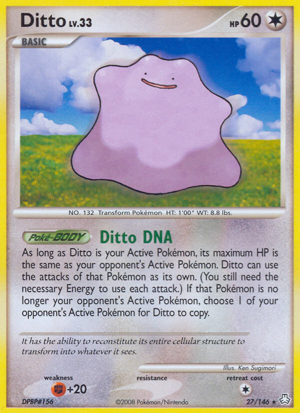 Ditto (27/146) [Diamond & Pearl: Legends Awakened] | Tables and Towers