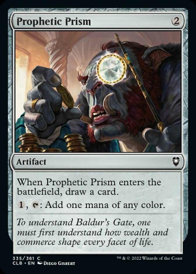 Prophetic Prism [Commander Legends: Battle for Baldur's Gate] | Tables and Towers