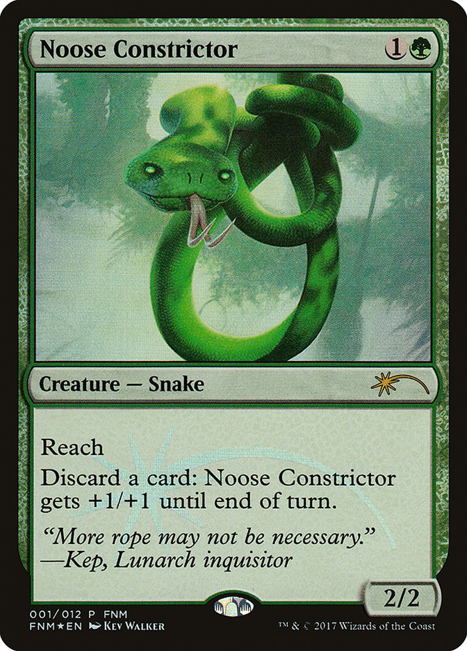 Noose Constrictor [Friday Night Magic 2017] | Tables and Towers