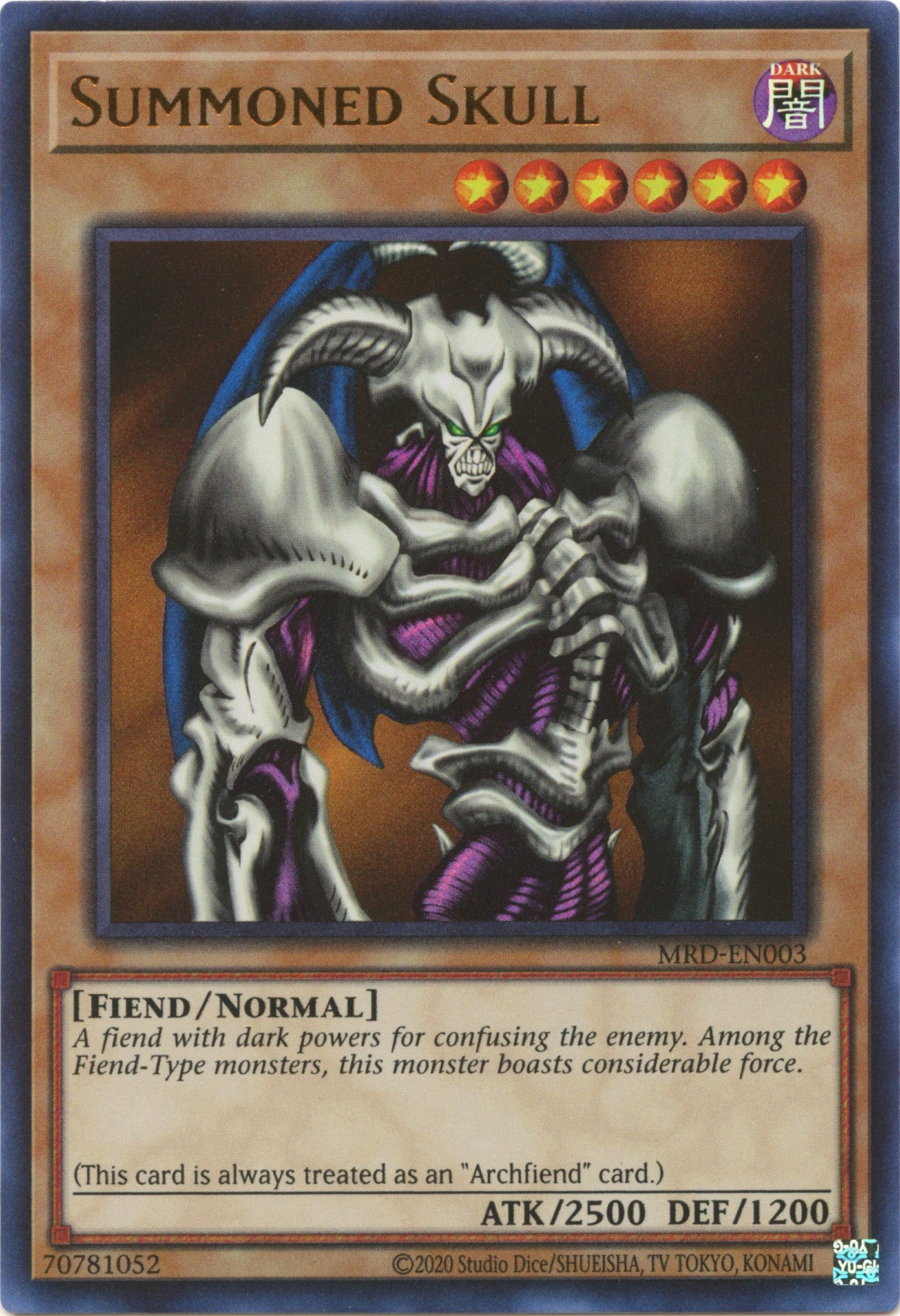 Summoned Skull (25th Anniversary) [MRD-EN003] Ultra Rare | Tables and Towers